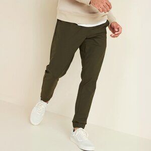 Old Navy Men's Dark Green Slim Go-Dry Cool Hybrid Jogger Pants Size Small